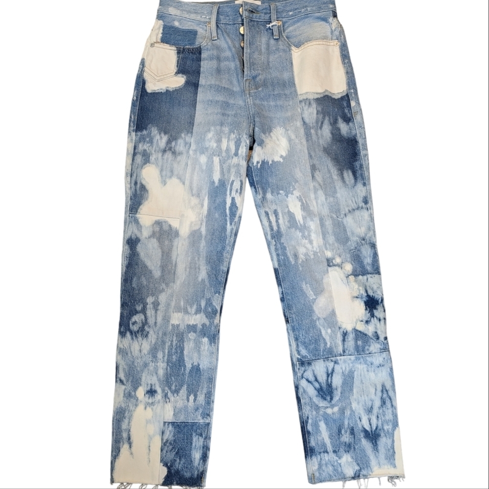 .Frame patchwork design Denim jeans...Size 26 - Picture 5 of 10